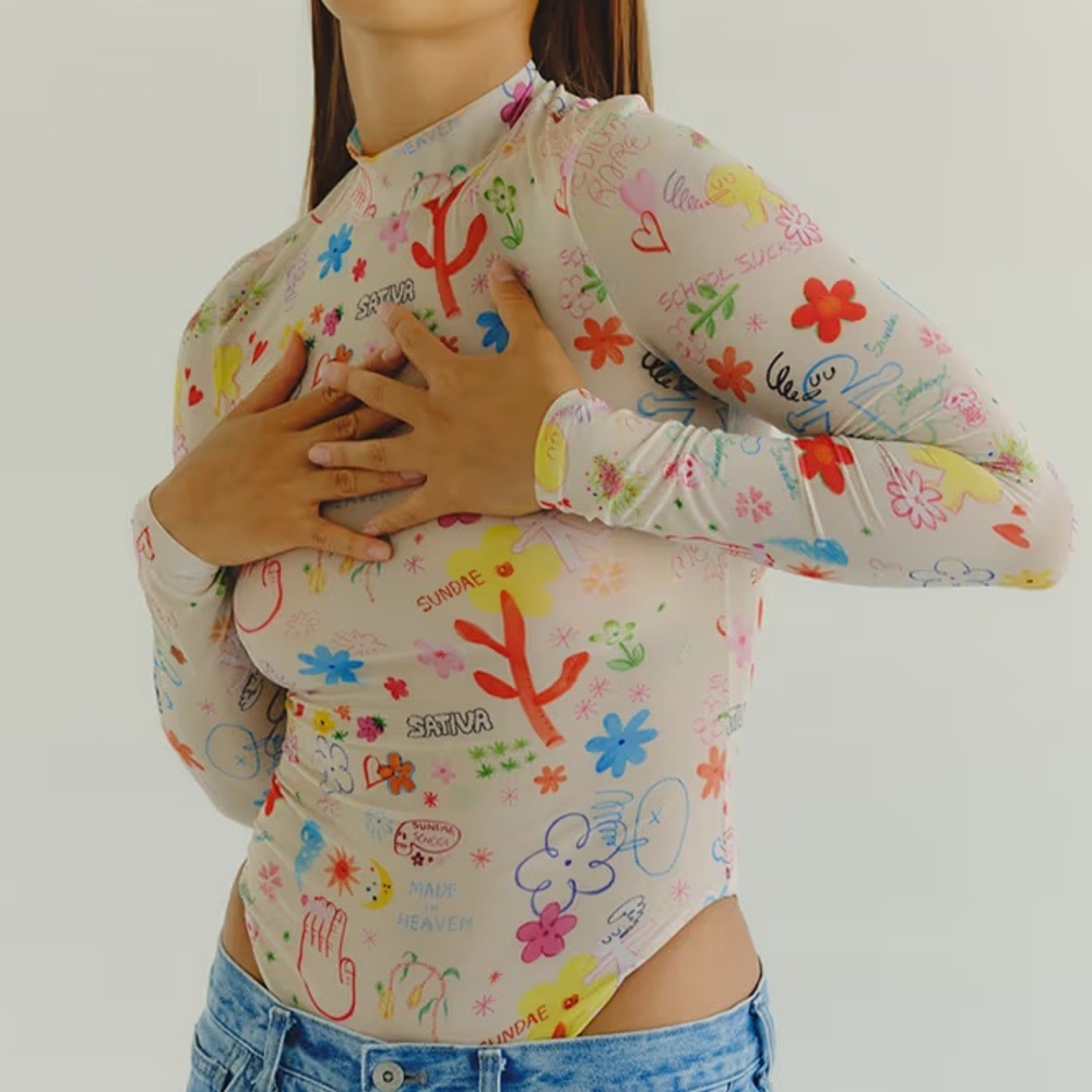 Doodle Bodysuit | Sundae School | Small